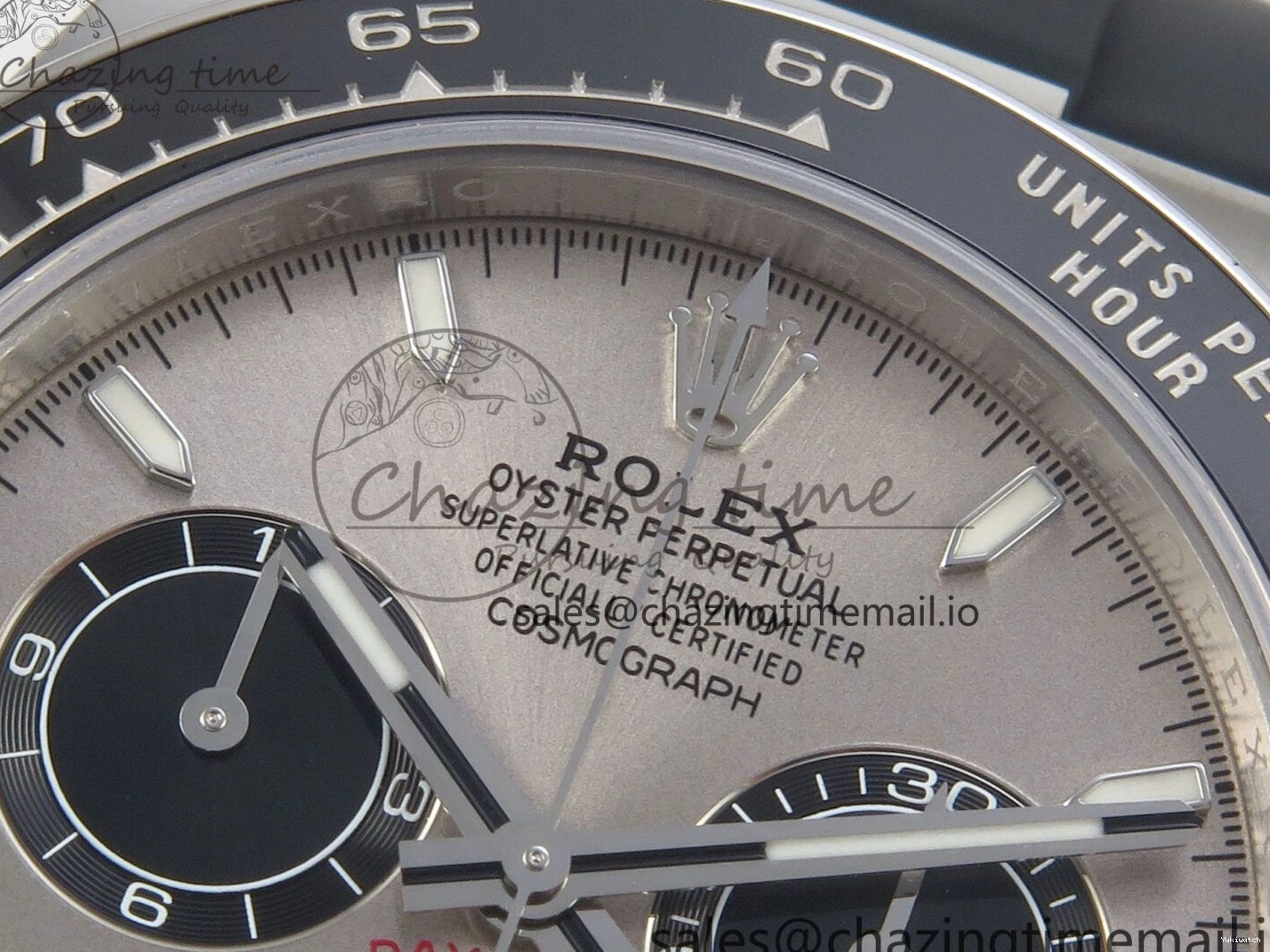 (Weighted) VS4131 V2 Dial Oysterflex 1:1 Strap Edition Black 126519 Daytona Gray on Best VSF 0515